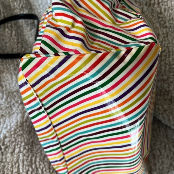 Authentic Kate Spade Colorful Striped Tote in Great Condition Inside and Out! - Picture 4 of 10